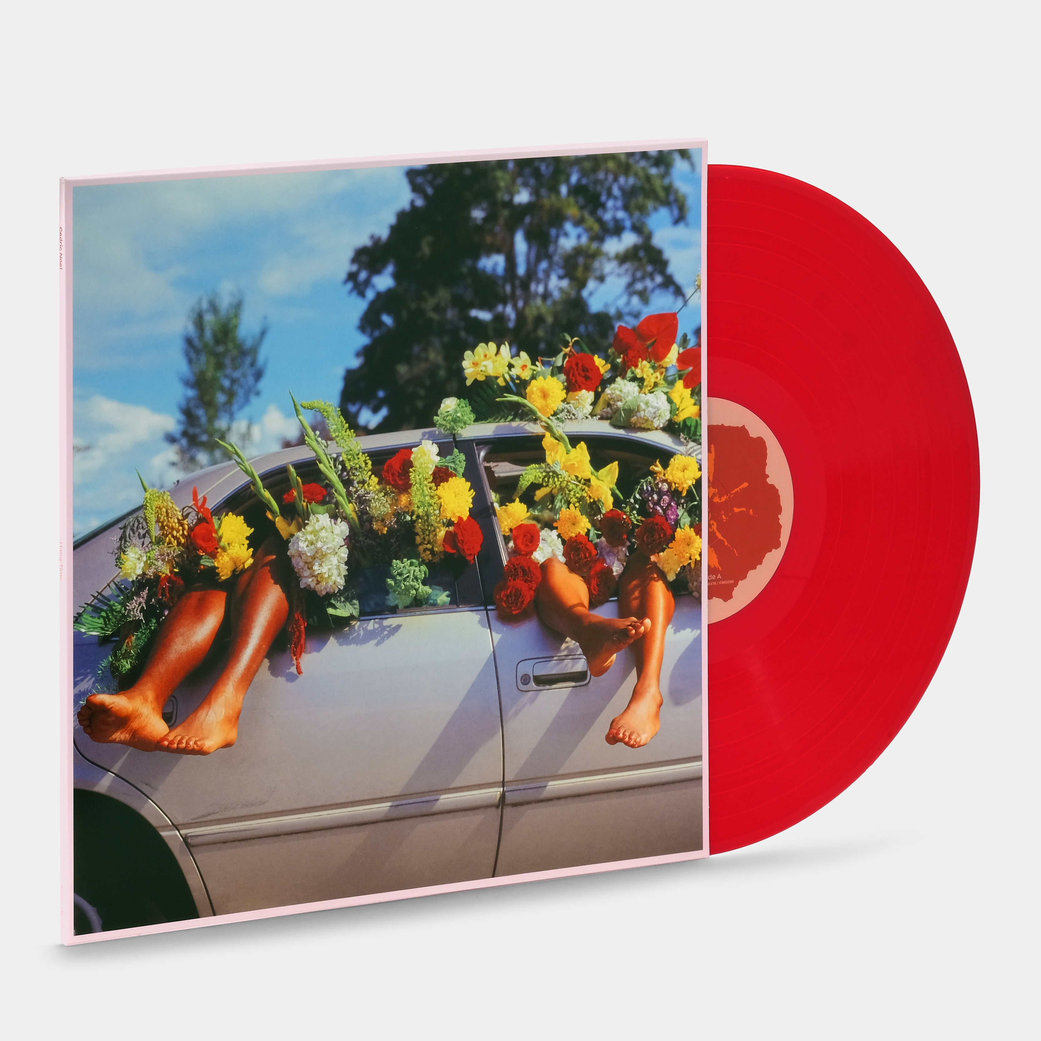 Cedric Noel Hang Time LP - Rose Red Vinyl Record | Limited Edition Vinyl for Music Collectors & Audiophiles | Perfect for Home Listening, Gifts & Vinyl Collections