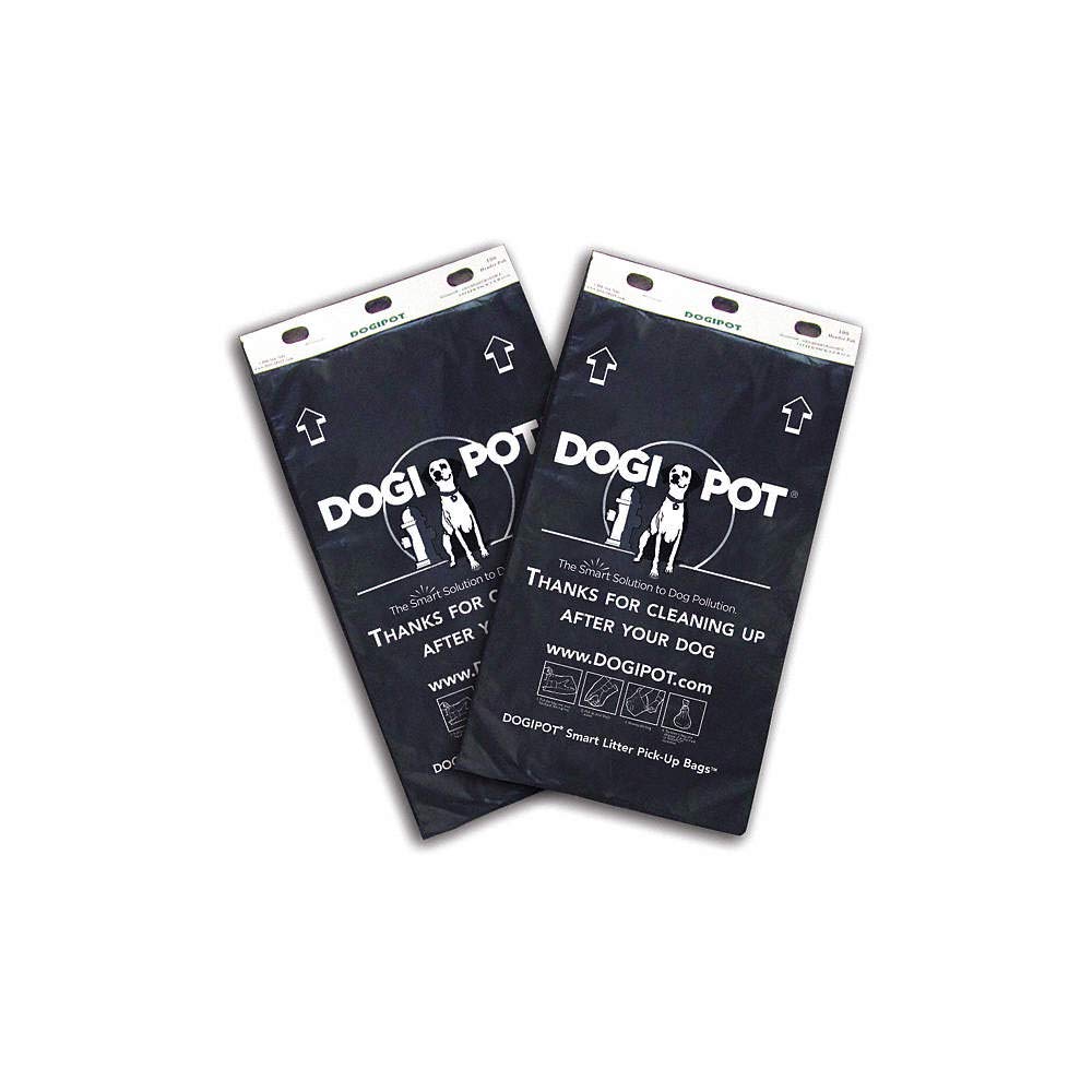 Dogipot 8 oz. Extra Heavy Duty Pet Waste Bags - 20 Count, Green (Model #1402HP-CASE) | Leak-Proof & Scented Dog Poop Bags for Walking, Park Cleanup & Yard Waste Disposal