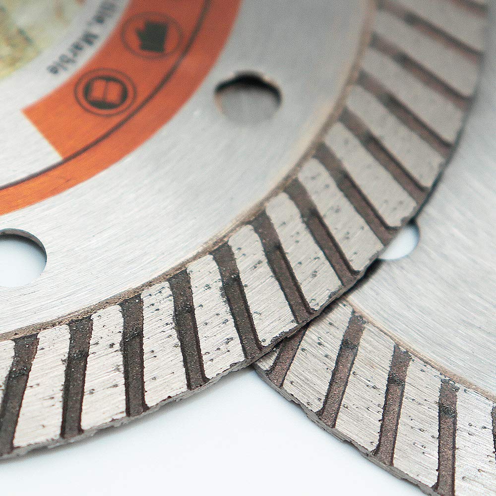 BGTEC 4.5 Inch Diamond Tile Blade - Premium Porcelain, Ceramic, Granite, Marble Cutting Disc with 7/8