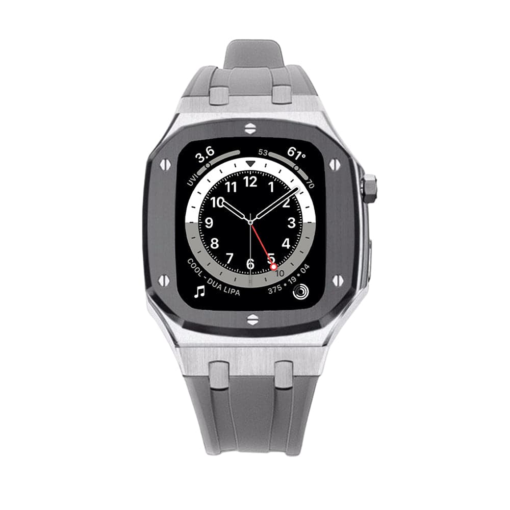Durable Apple Watch Rubber Case for iWatch Series 6/7 - Shockproof Protective Cover for Outdoor Sports & Daily Use