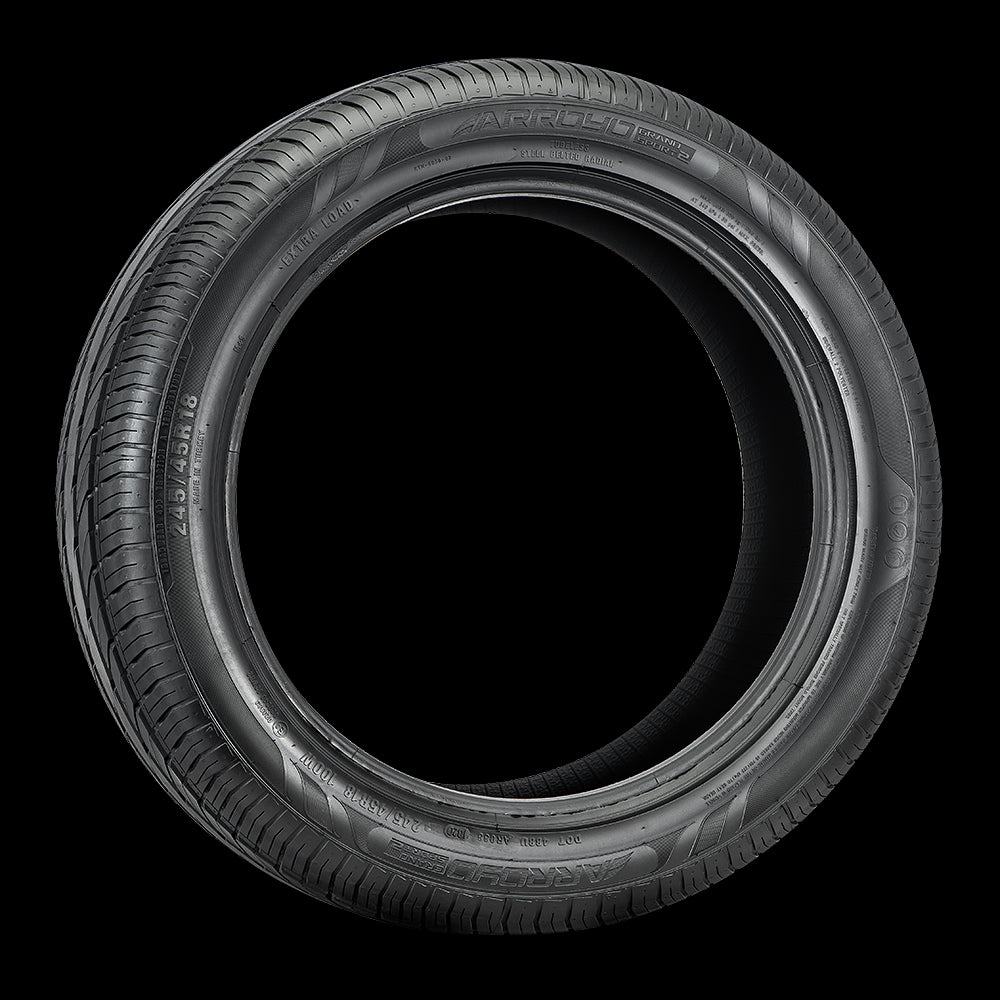 195/55R15XL Arroyo Grand Sport 2 89V All-Season Performance Tires - High Traction for Sedans & Compact Cars - Ideal for Highway Commuting & Wet Road Conditions