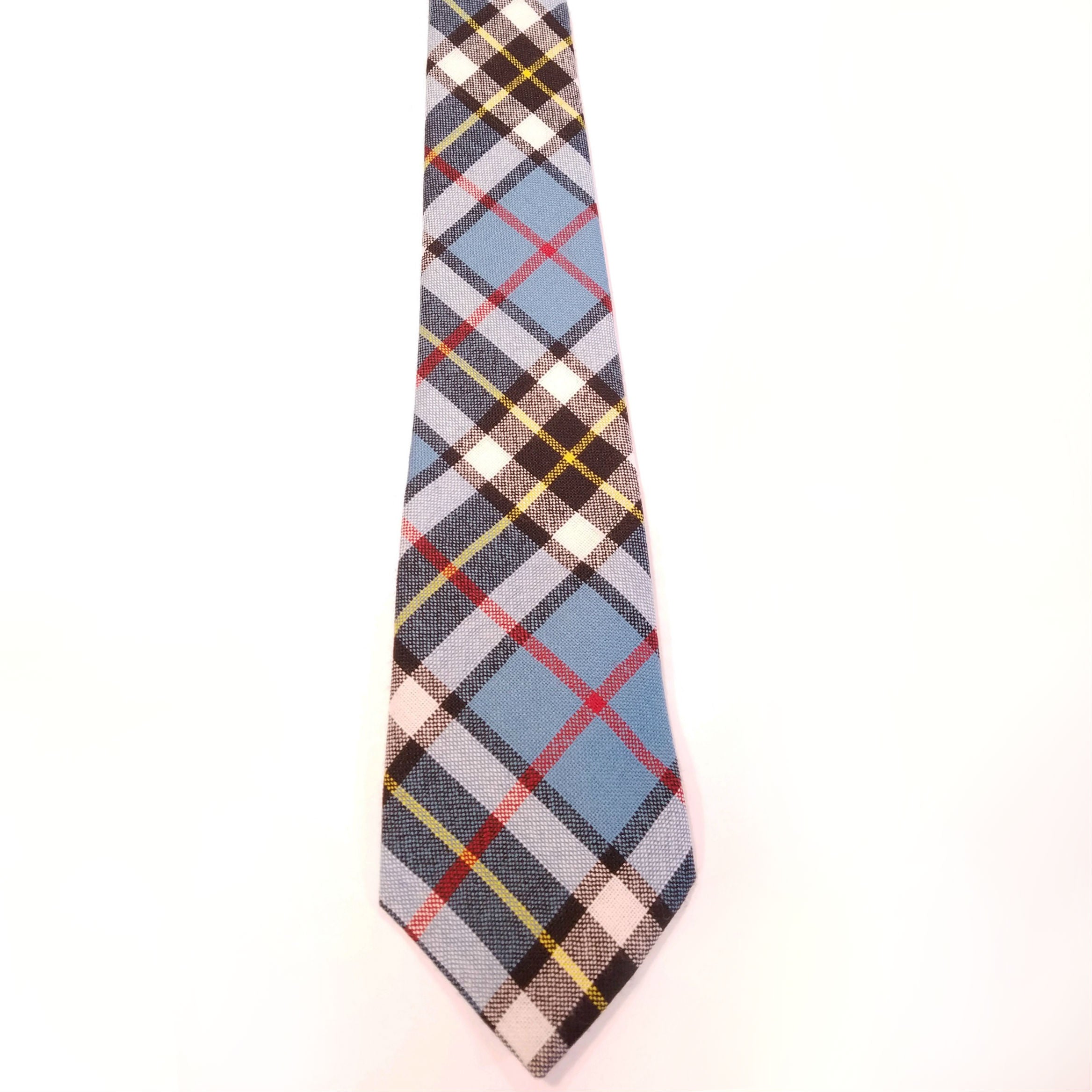 Premium Wool Tartan Neckties for Men - 99 Modern Color Patterns | Perfect for Weddings, Business & Formal Events