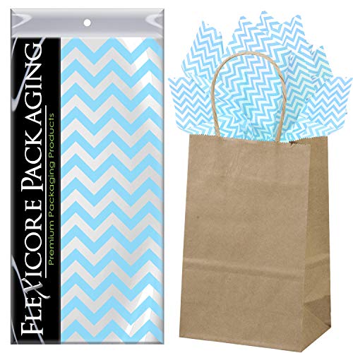Light Blue Chevron