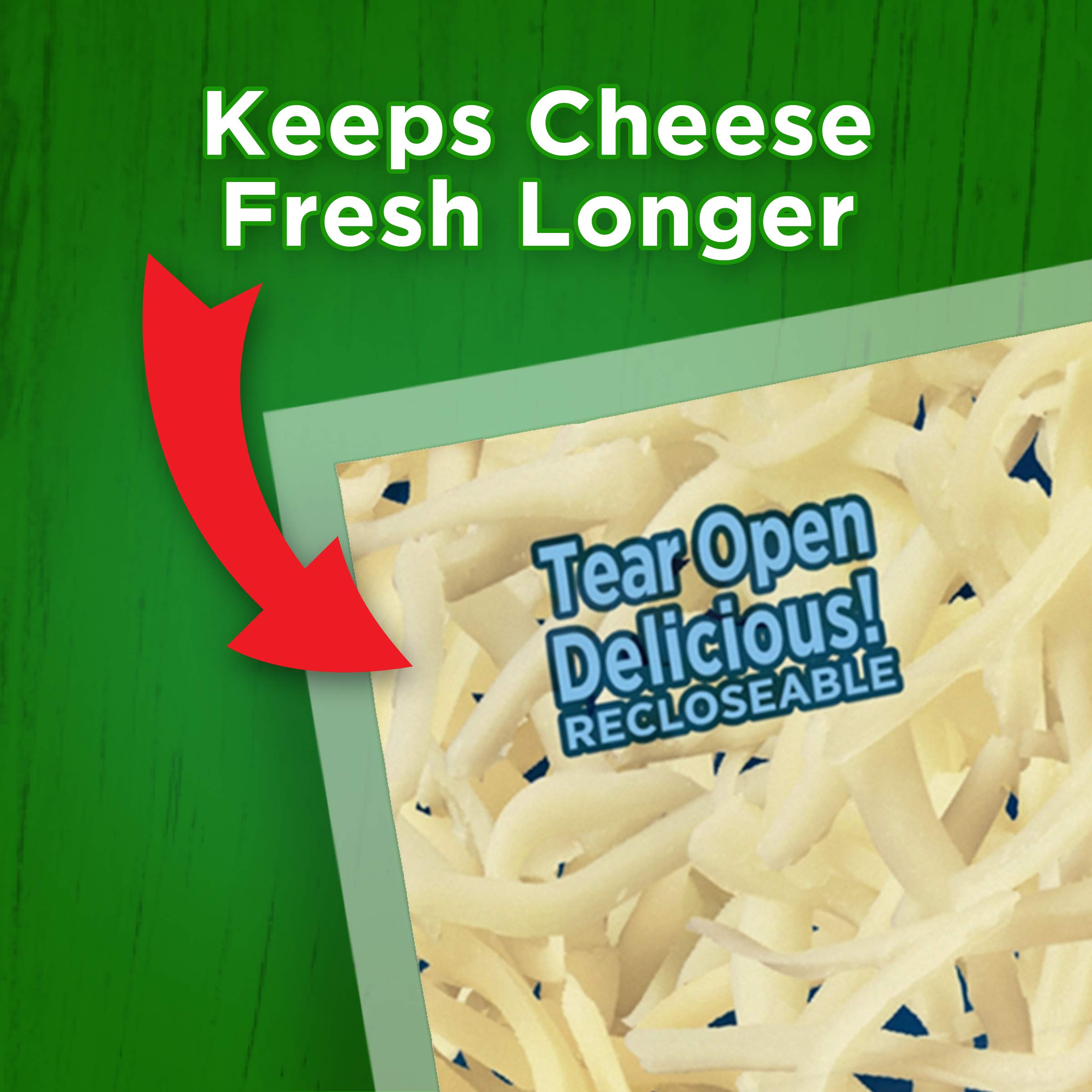 Kraft Natural Mozzarella Shredded Cheese - 8 oz Resealable Pouch | Perfect for Pizza, Pasta & Italian Recipes | Fresh Melting Cheese for Cooking & Baking