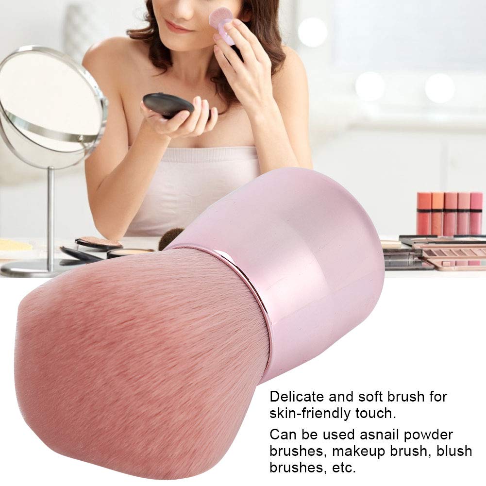 **Professional Nail Dust Brush - Fluffy Cleaning Brush for Gel & Acrylic Nails, Manicure & Nail Art - Dust Remover & Dip Brush for Salon & Home Use**