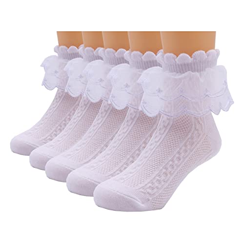 5 Pairs, White