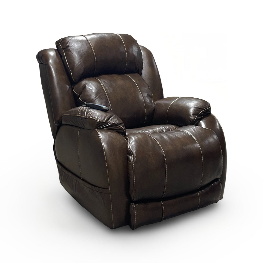 Andrew Genuine Leather Power Reclining Sofa Set - 3-Piece Living Room Sectional with USB Charging | Perfect for Home Theater, Family Gatherings & Relaxation