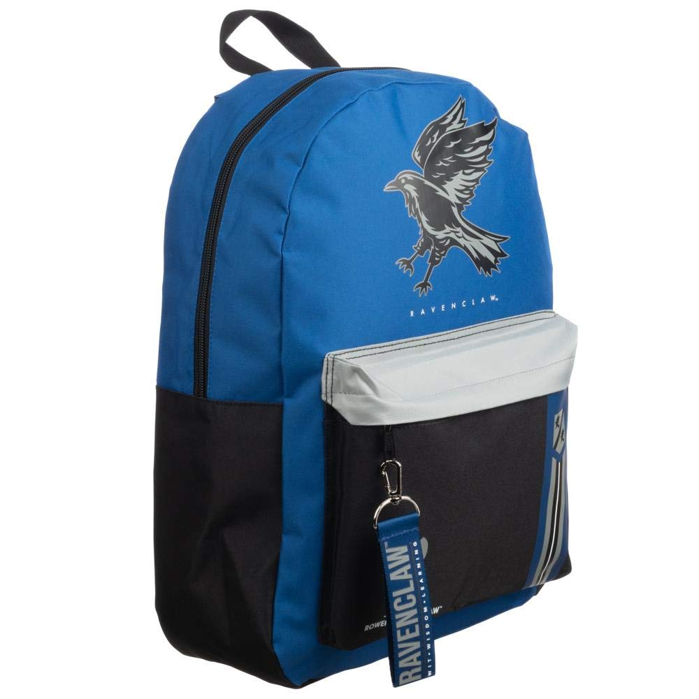 Harry Potter Ravenclaw Hogwarts House Backpack for School, Travel & Cosplay - Official Licensed Wizarding World Merchandise