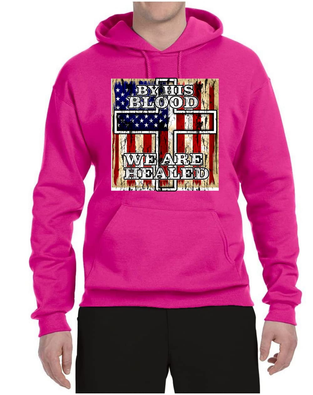 Wild Bobby Christian Graphic Hoodie - Unisex Inspirational Sweatshirt for Faith & Worship