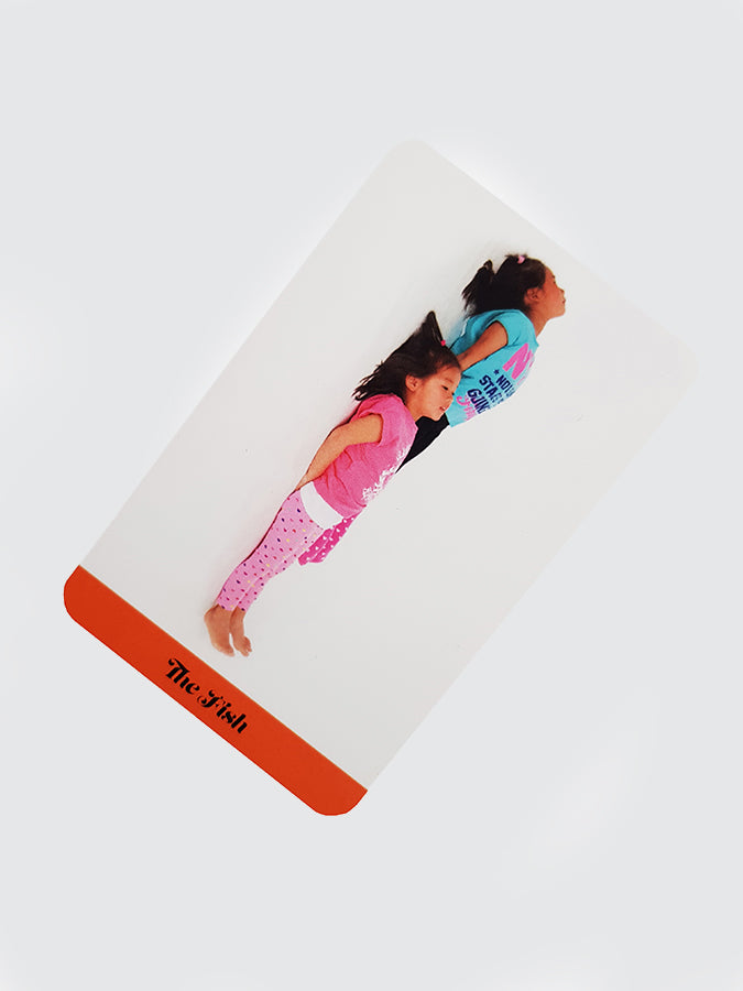 Chiball In Balance Yoga Cards & Poster Set - 50 Illustrated Poses for Home & Studio Practice - Perfect for Beginners & Advanced Yogis