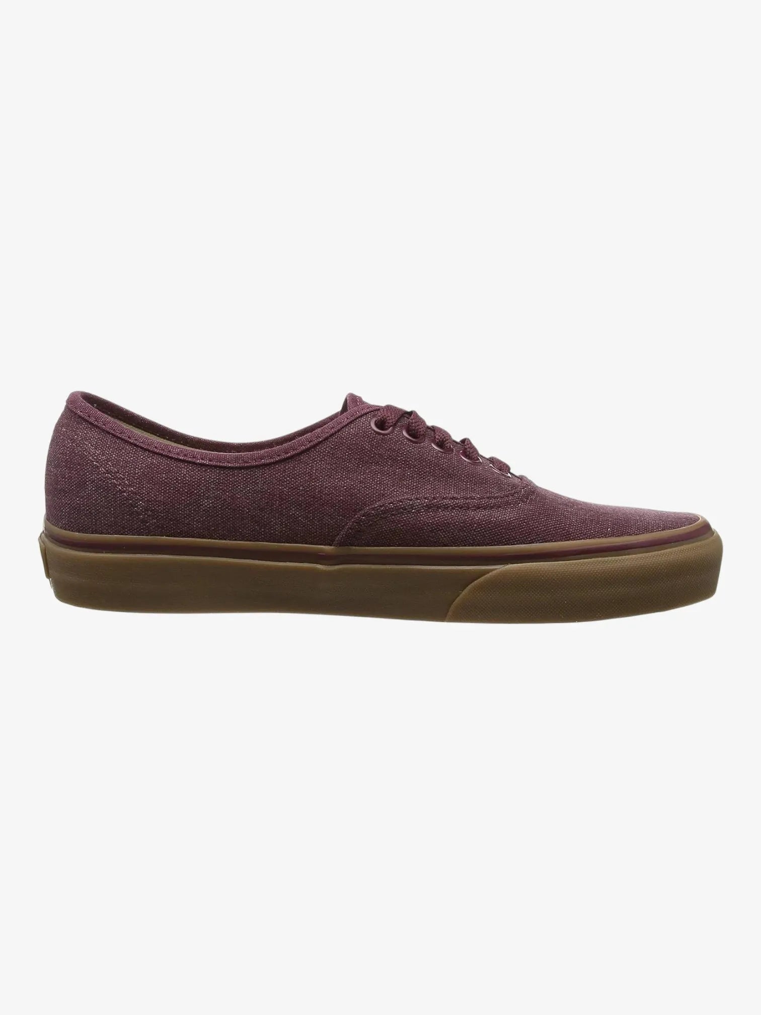 Vans Authentic Sneakers in Burgundy & Caramel - Classic Skate Shoes for Men & Women | Perfect for Casual Wear, Street Style & Skateboarding