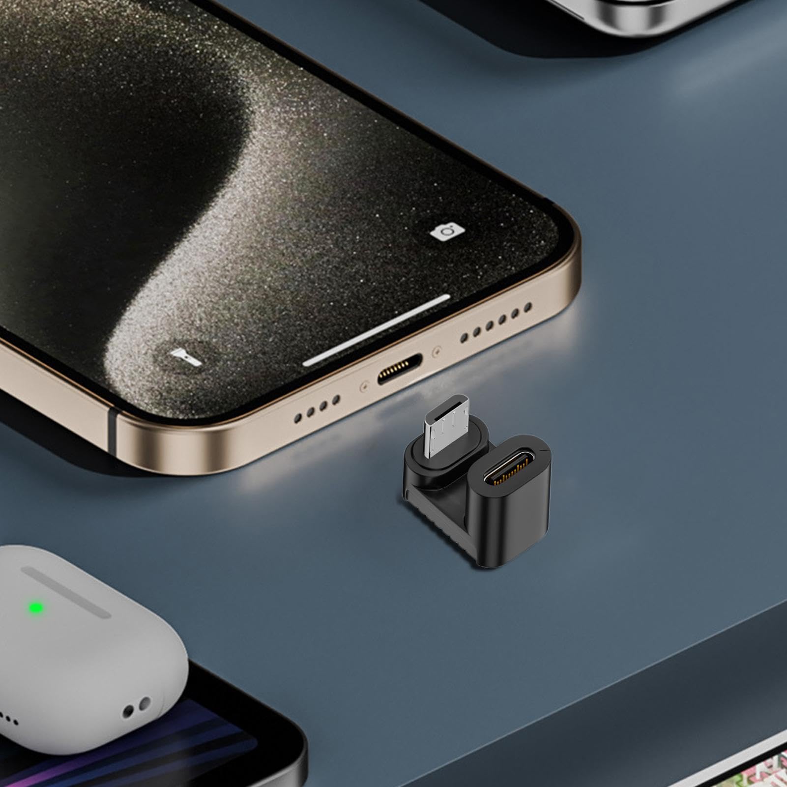 USB C to USB Adapter - Type C Female to USB 2.0 Male Converter Connector | High Speed Data Transfer & Charging Compatible with MacBook, iPhone, iPad, Samsung | Perfect for Travel, Business, School & Home Office Use