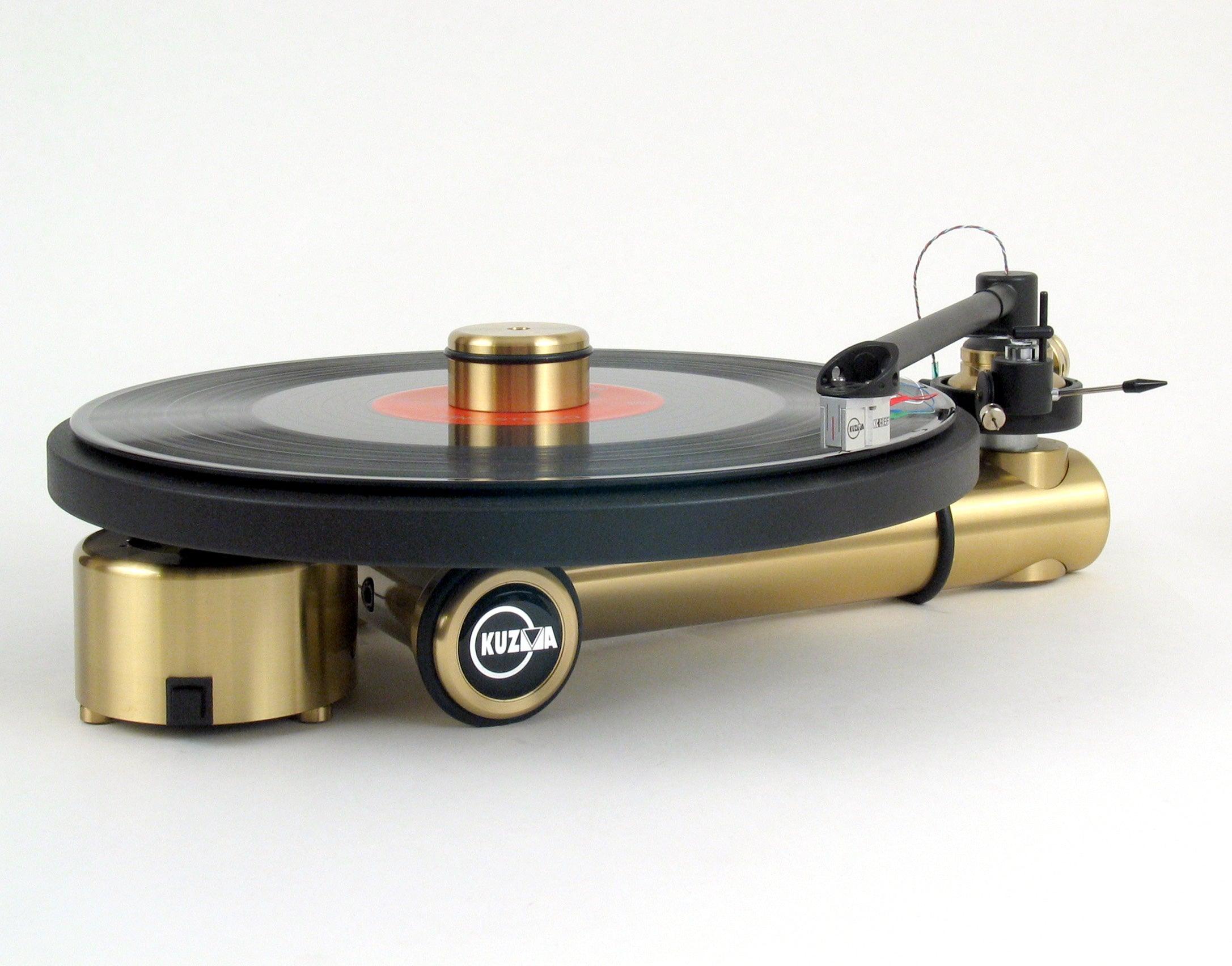 Kuzma STABI S Turntable - High-End Vinyl Record Player for Audiophiles | Perfect for Home Audio, DJing & Music Enthusiasts