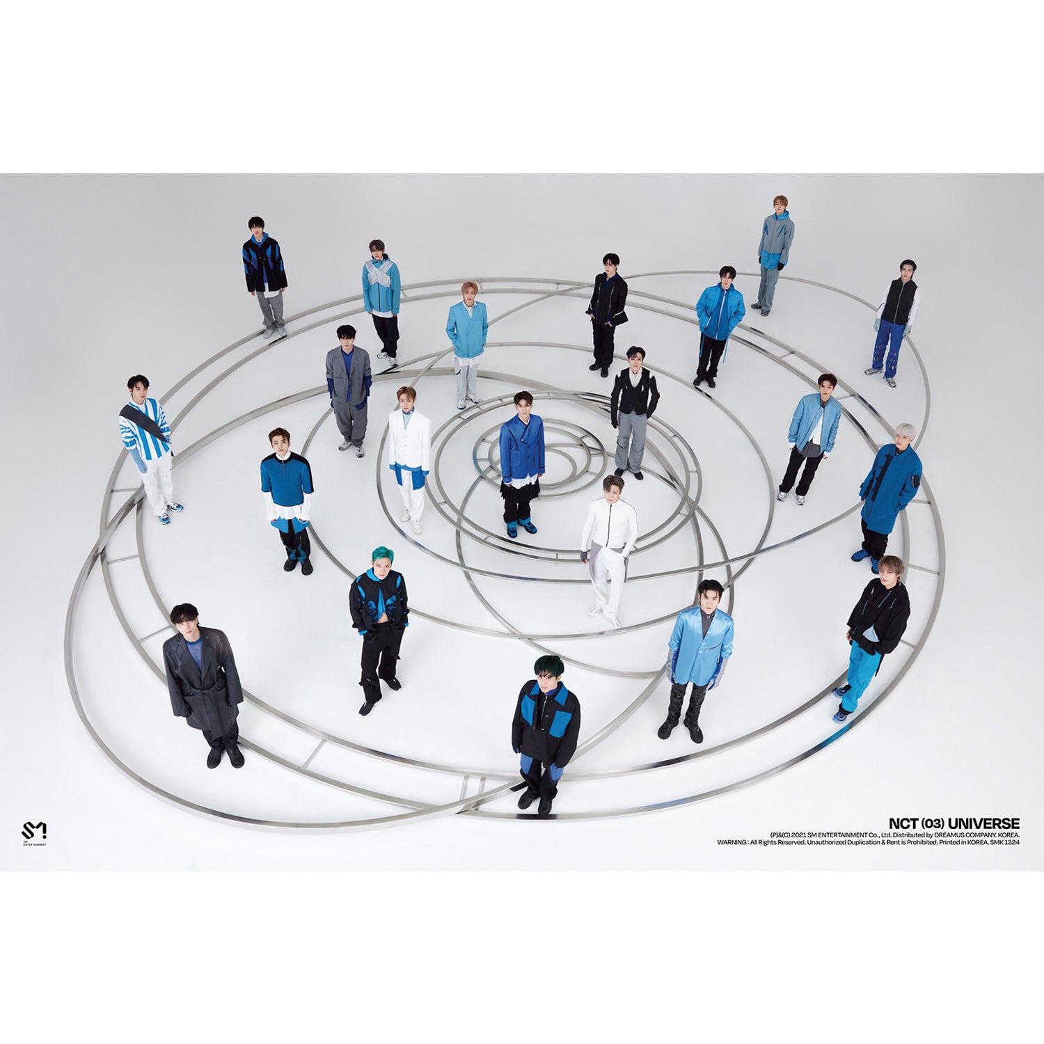NCT 3rd Album 'UNIVERSE' Official Poster - K-POP Merchandise for Fans, Room Decor & Gift Idea