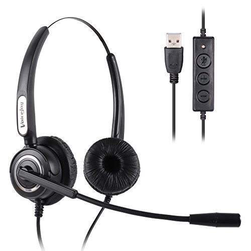 Binaural Headset-usb Plug