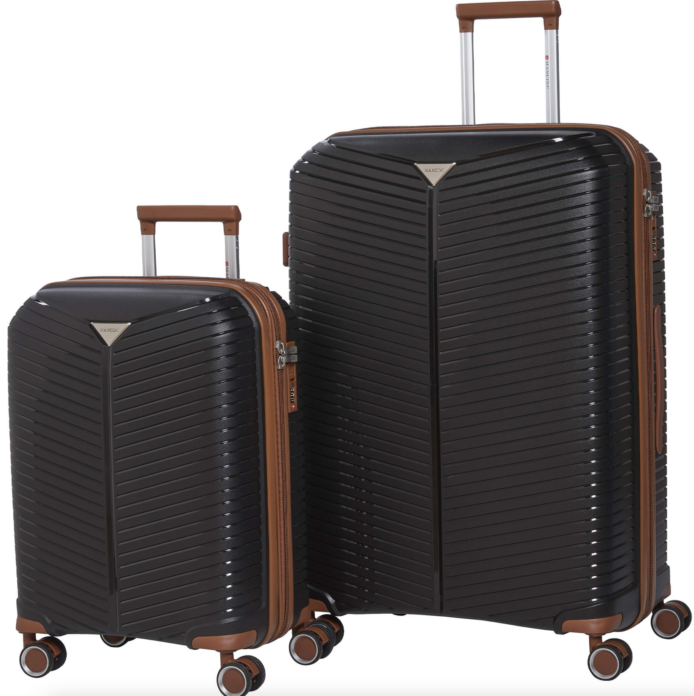 Mancini St. Lucia Expandable Spinner Luggage Set (20