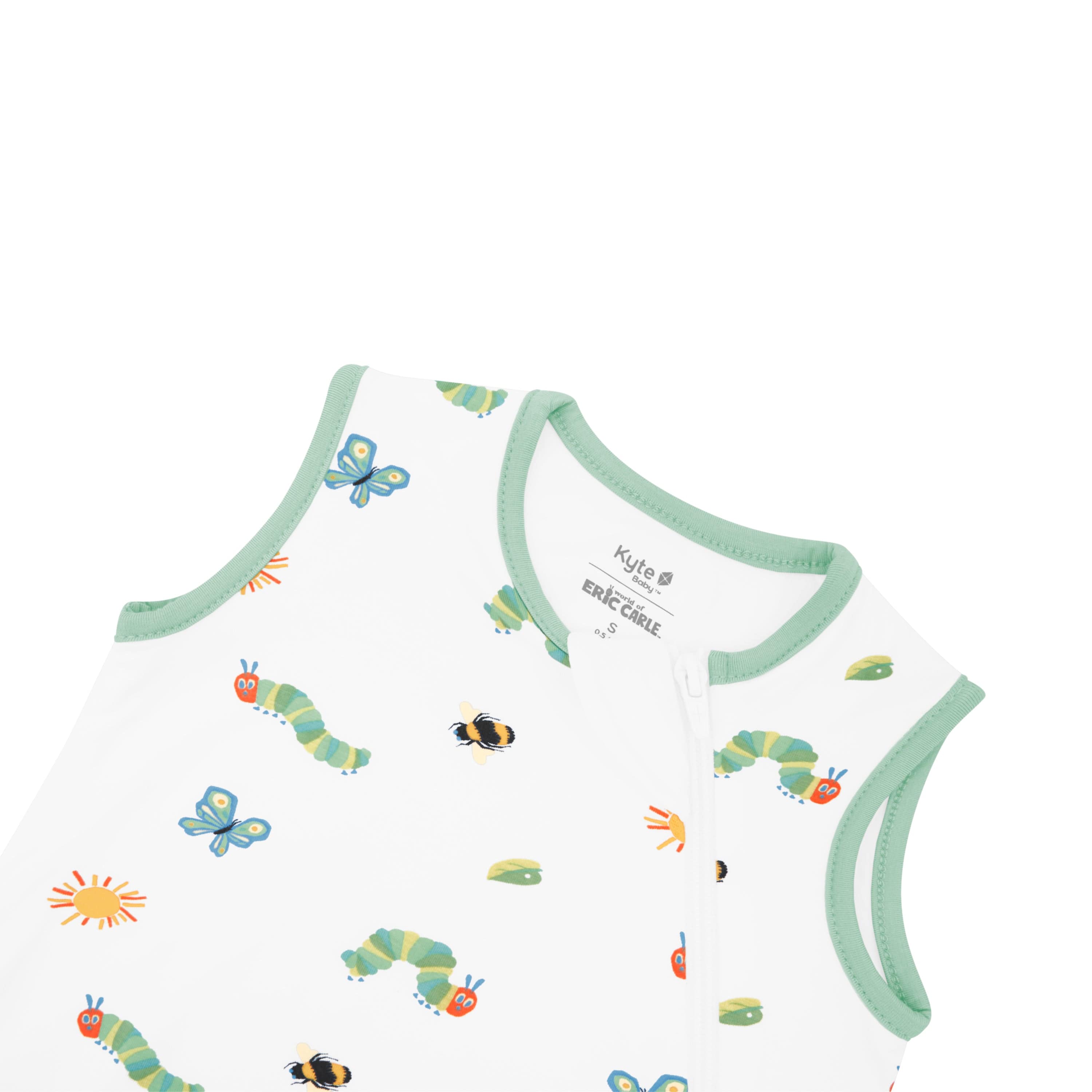 The Very Hungry Caterpillar™ Sleep Sack - Soft Baby Sleeping Bag for Newborns & Infants 0.5 TOG - Cozy Nursery Essential for Safe Sleep & Bedtime Comfort