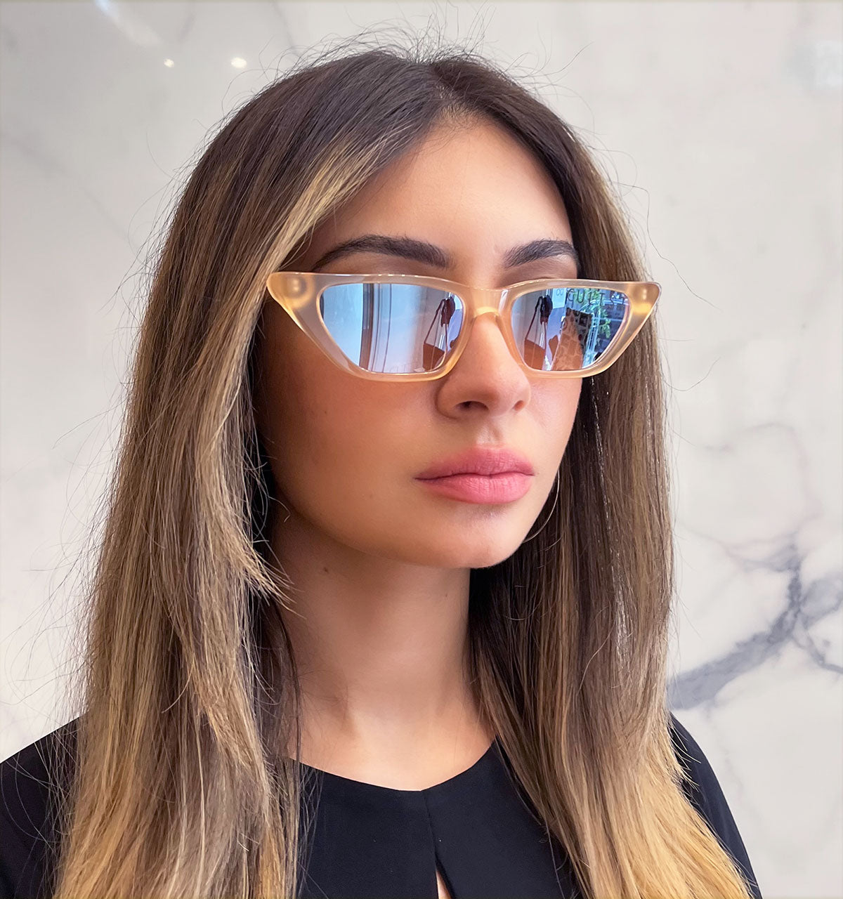 GOD THIRTY TWO Polarized Sunglasses for Women & Men - Goldie Frame with UV Protection - Perfect for Driving, Beach & Outdoor Activities