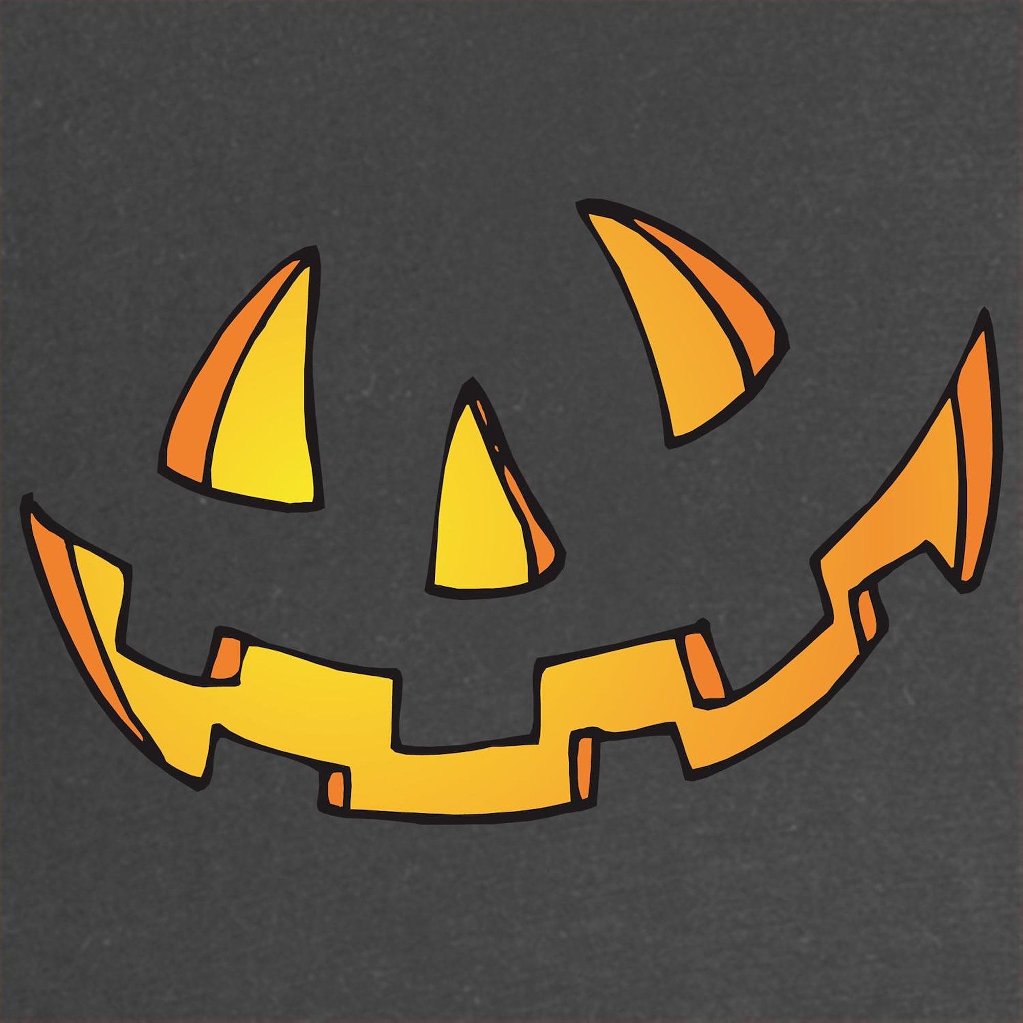 Halloween Jack O'Lantern Maternity T-Shirt for Women - Dark Ruched Side Pregnancy Tee | Comfortable & Stylish for Halloween Parties, Maternity Photos & Casual Wear