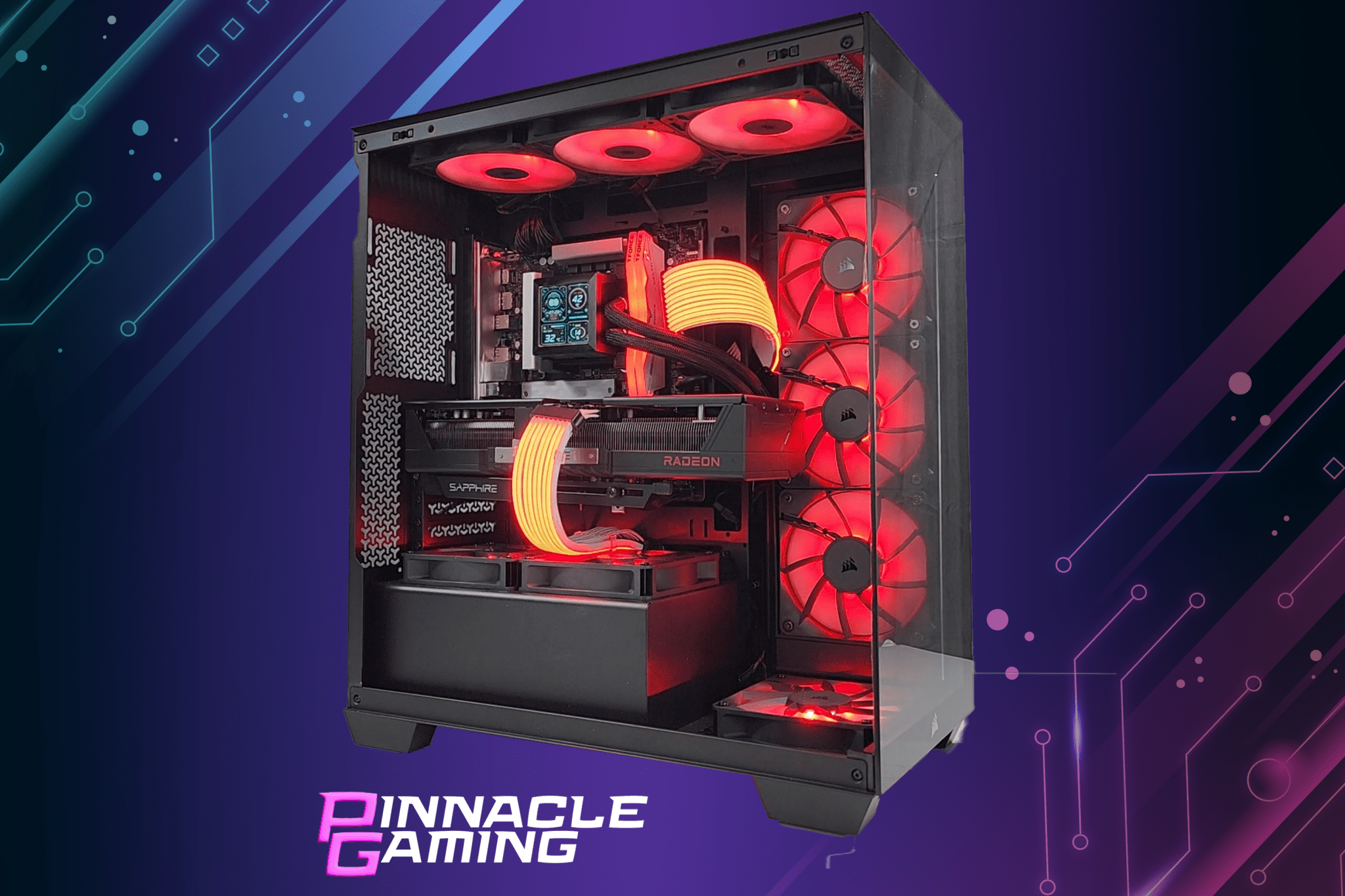 Custom Gaming PC - Intel Core i7, RTX 5070 16GB, 2TB NVMe SSD, 64GB DDR5 RAM, WiFi 6 - High Performance Desktop Computer for 4K Gaming, Streaming & VR