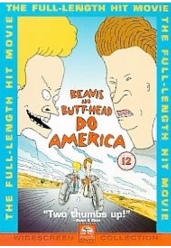 Beavis and Butt-Head Do America DVD - Classic 90s Animated Comedy Movie - Perfect for Nostalgic Movie Nights & Adult Animation Fans