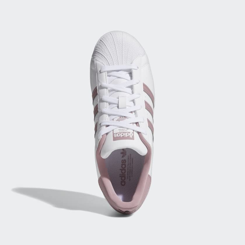 Adidas Superstar Women's White Sneakers - Size 11 | Classic Comfortable Casual Shoes for Walking, Running & Everyday Wear