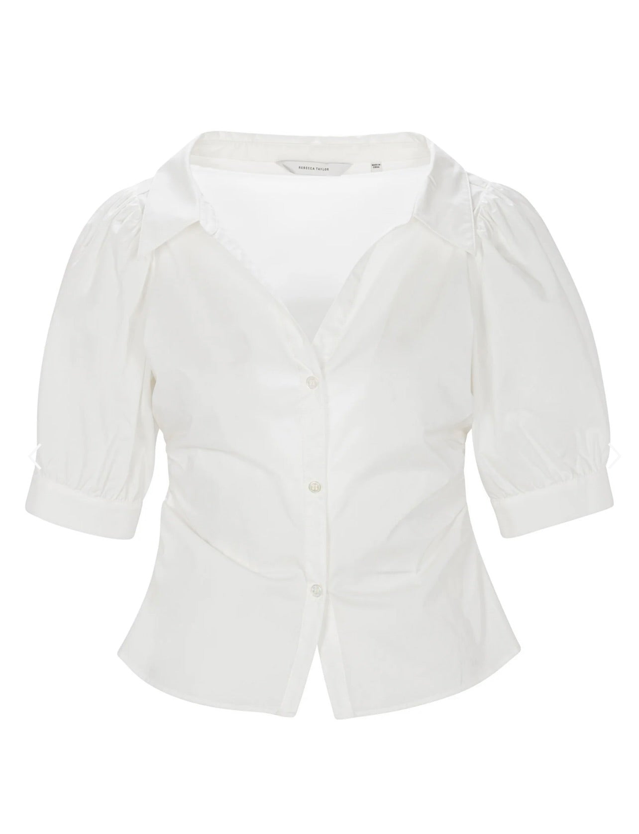 Isla Poplin Shirt in Milk - Women's Lightweight Button-Down Shirt for Casual & Office Wear | Perfect for Spring & Summer Outfits