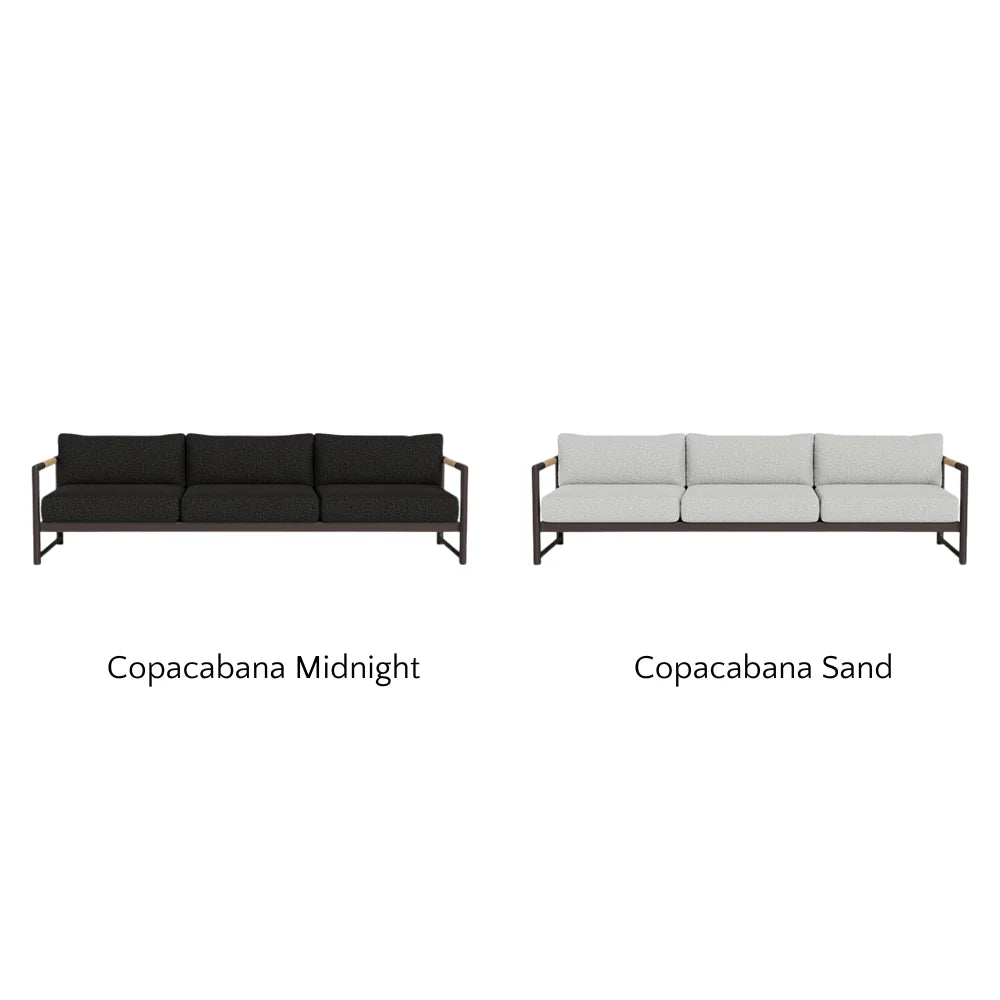 Breeze XL Outdoor 3-Seat Sofa Set - Waterproof Patio Furniture for Garden, Poolside & Backyard Relaxation
