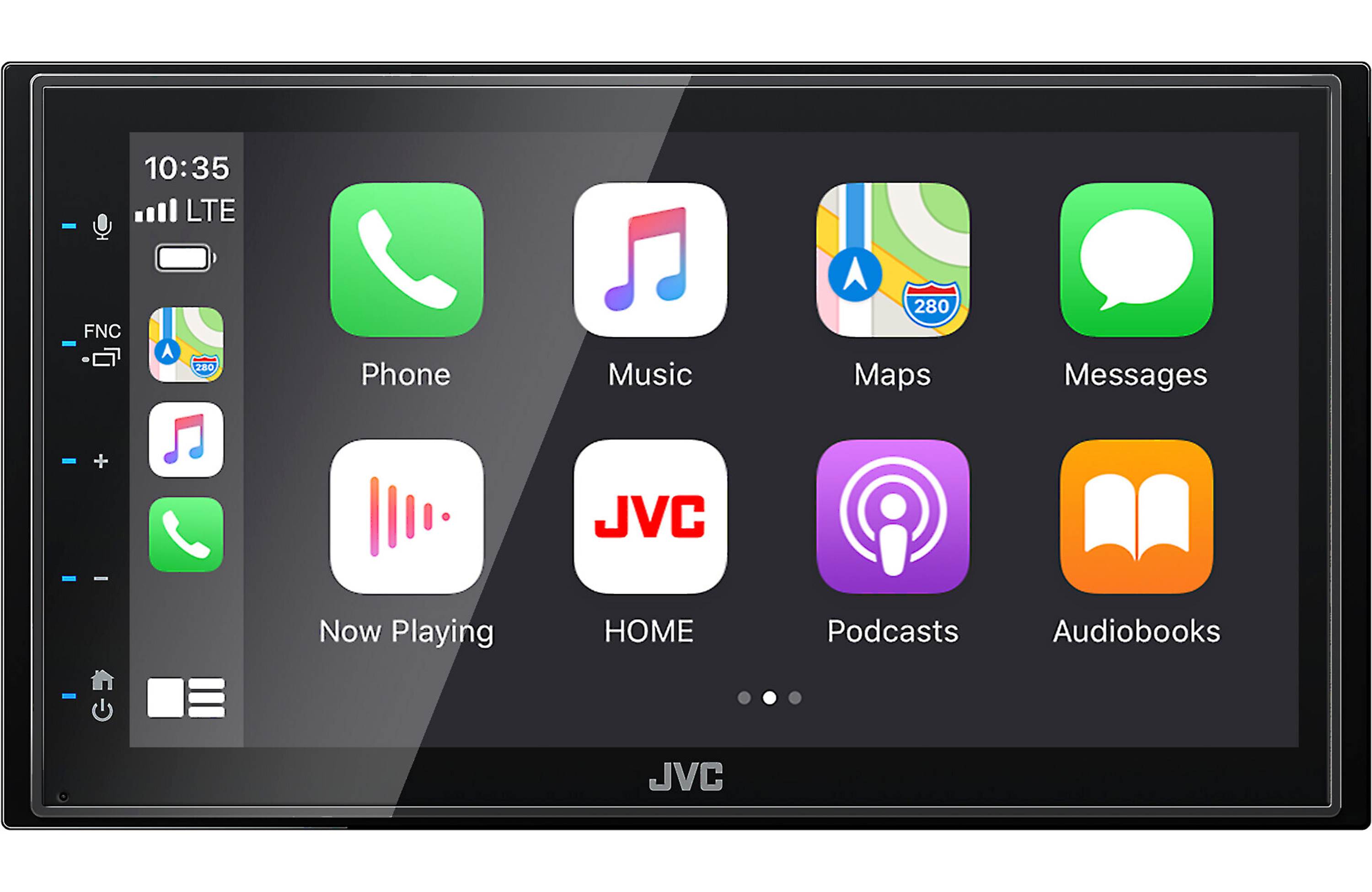 JVC KW M560BT Digital Multimedia Receiver with Bluetooth, Apple CarPlay, Android Auto - Perfect for Car Audio Upgrade & Hands-Free Driving