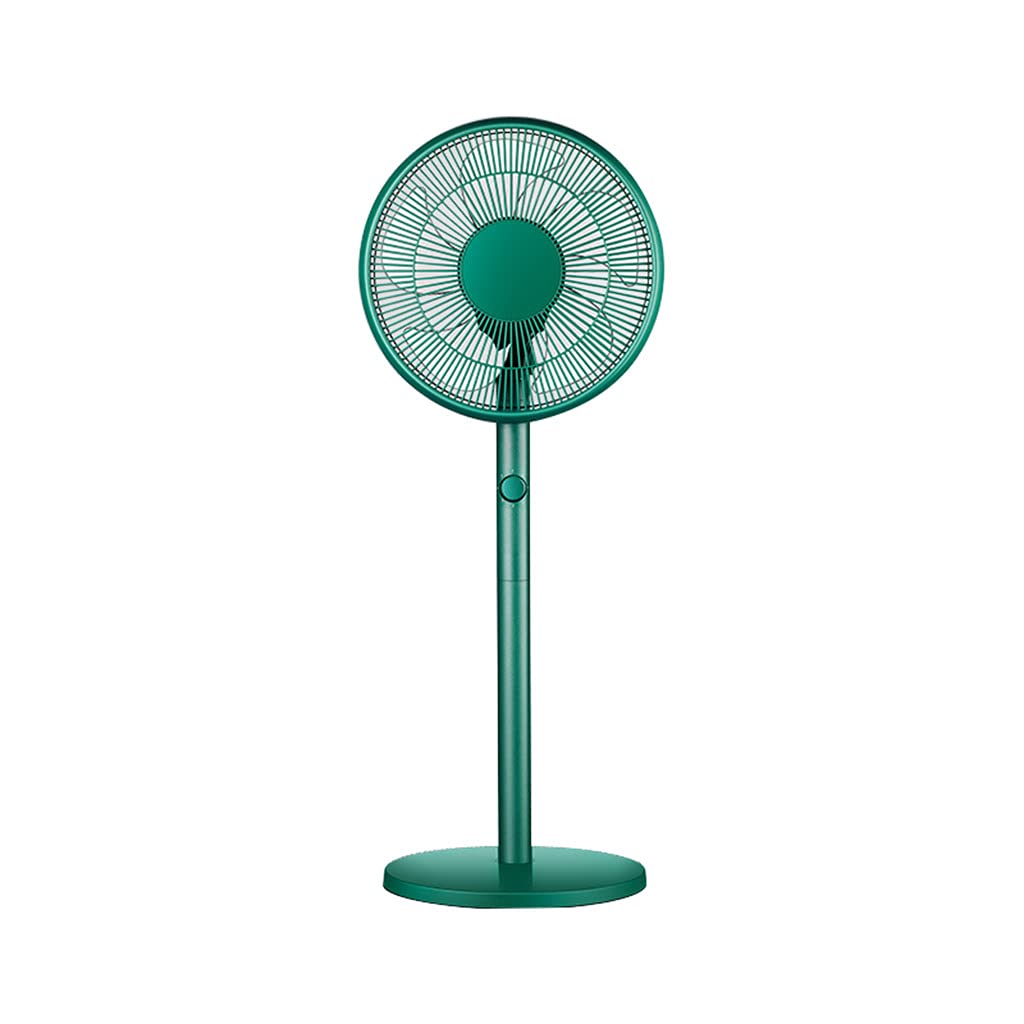 LS 14-inch Smart Silent Pedestal Standing Fan with DC Motor - 3 Speed Adjustable, 60W Energy Efficient Cooling for Home, Bedroom & Office - Perfect for Summer, Indoor Use & Workspaces