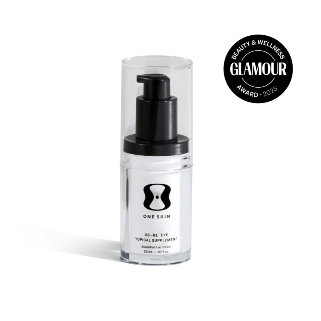 EYE OS-01 Peptide Eye Cream - Anti-Aging Topical Supplement for Wrinkles & Dark Circles | Skin Longevity & Age Reversal Treatment | Perfect for Night Routine & Daily Under Eye Care