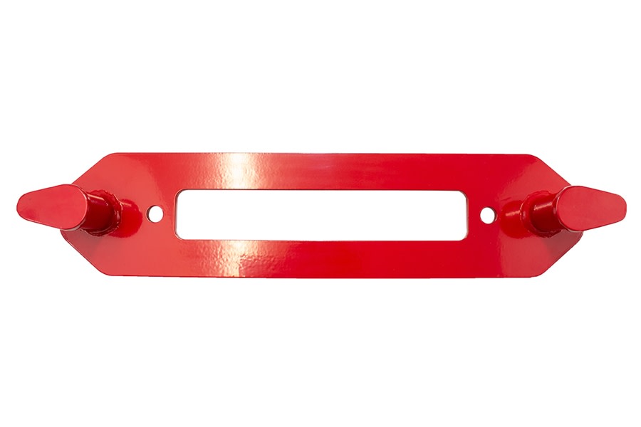 Fishbone Offroad Winch Line 'Fishhook' - Heavy Duty Synthetic Rope for Jeep, Truck & ATV Recovery - Red - Perfect for Off-Roading, Towing & Emergency Vehicle Recovery