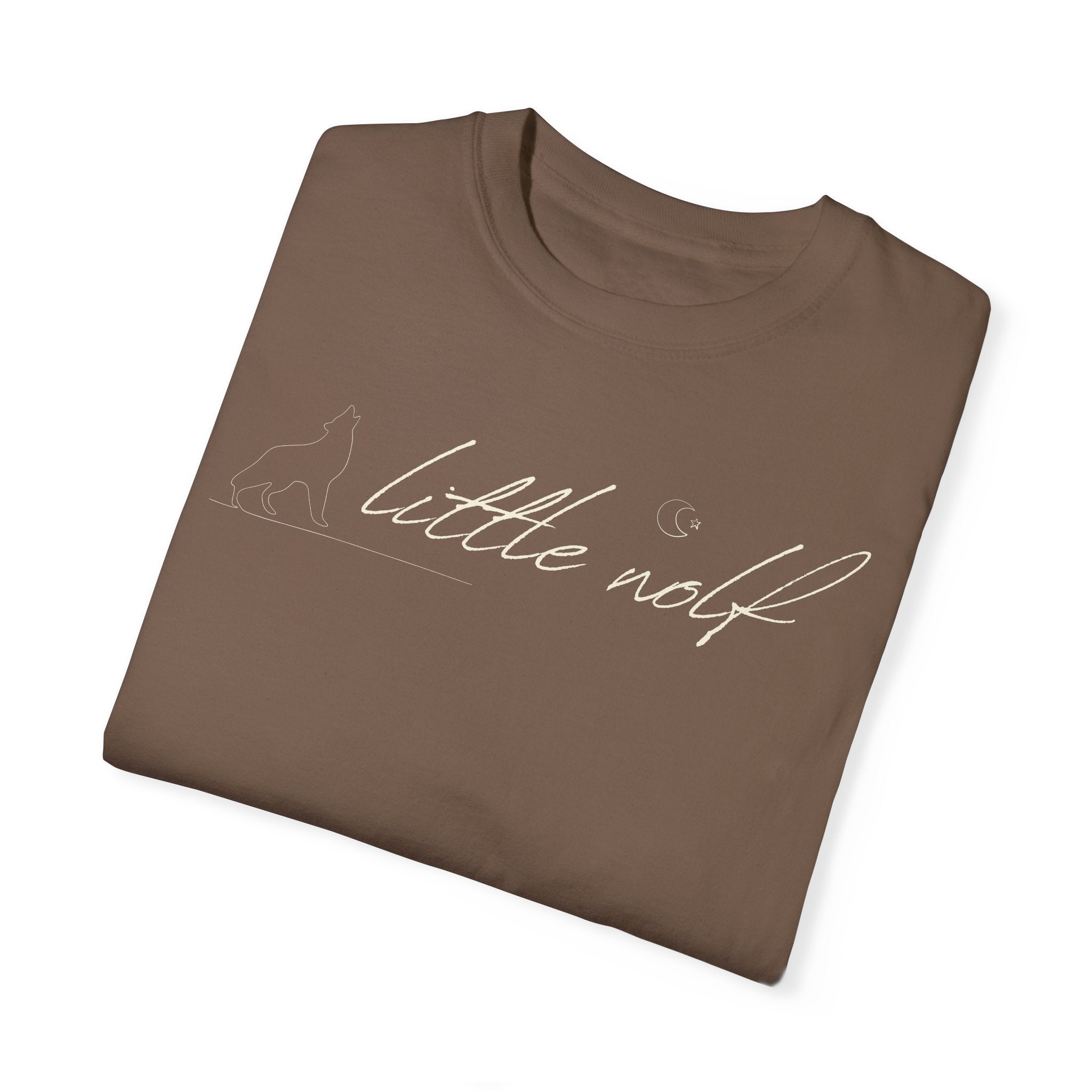 Little Wolf Graphic T-Shirt for Men & Women - Soft Cotton Comfort Fit Tee - Perfect for Casual Wear, Outdoor Adventures & Gifts