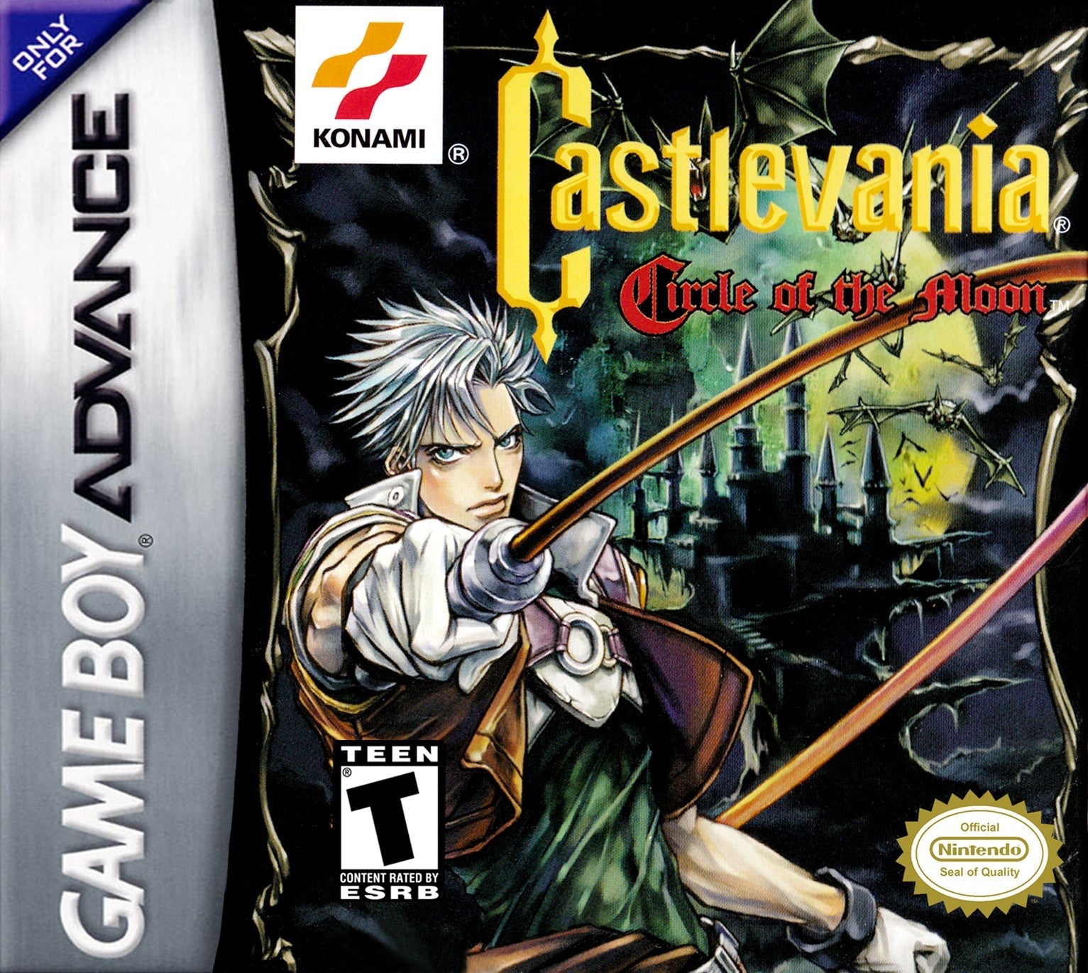 Castlevania: Circle of the Moon - Classic Nintendo GBA Action Adventure Game | Perfect for Retro Gaming & Collectors | Play at Home or On-the-Go