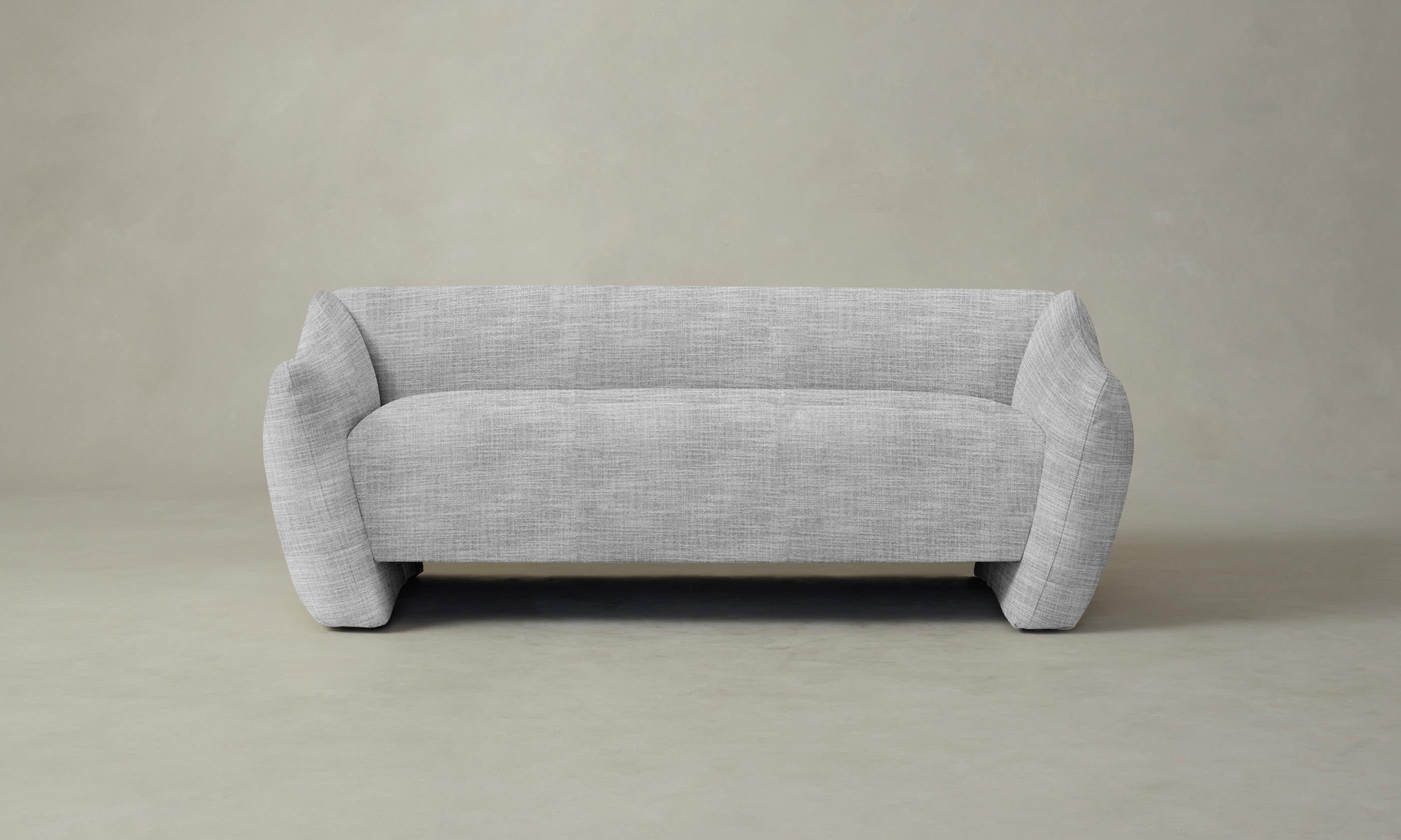 The Bond Settee Performance Textured Tweed Alpine Sofa - Stylish & Durable Living Room Furniture for Modern Homes & Cozy Spaces