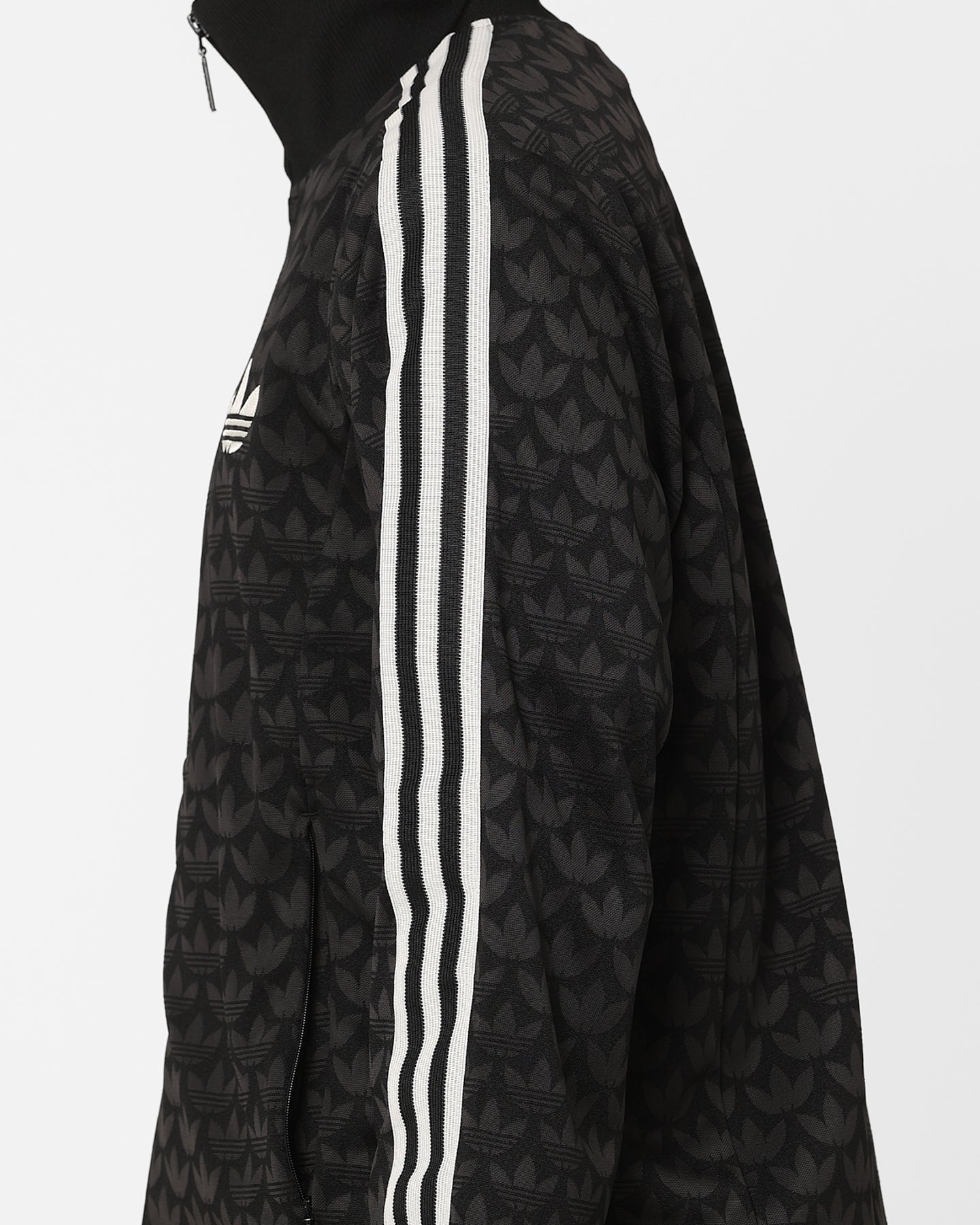 Adidas Adicolor Polyester Track Top Jacket for Men - Lightweight Running Jacket, Workout Hoodie, Gym & Casual Wear (Black)