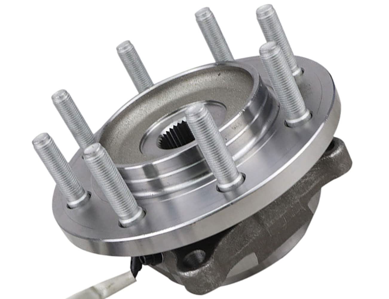 515162 Front Wheel Hub Assembly Compatible with Ram 2500 3500 - 8 Lug ABS Wheel Bearing and Hub Pair - Perfect for Off-Roading, Towing & Heavy-Duty Truck Maintenance