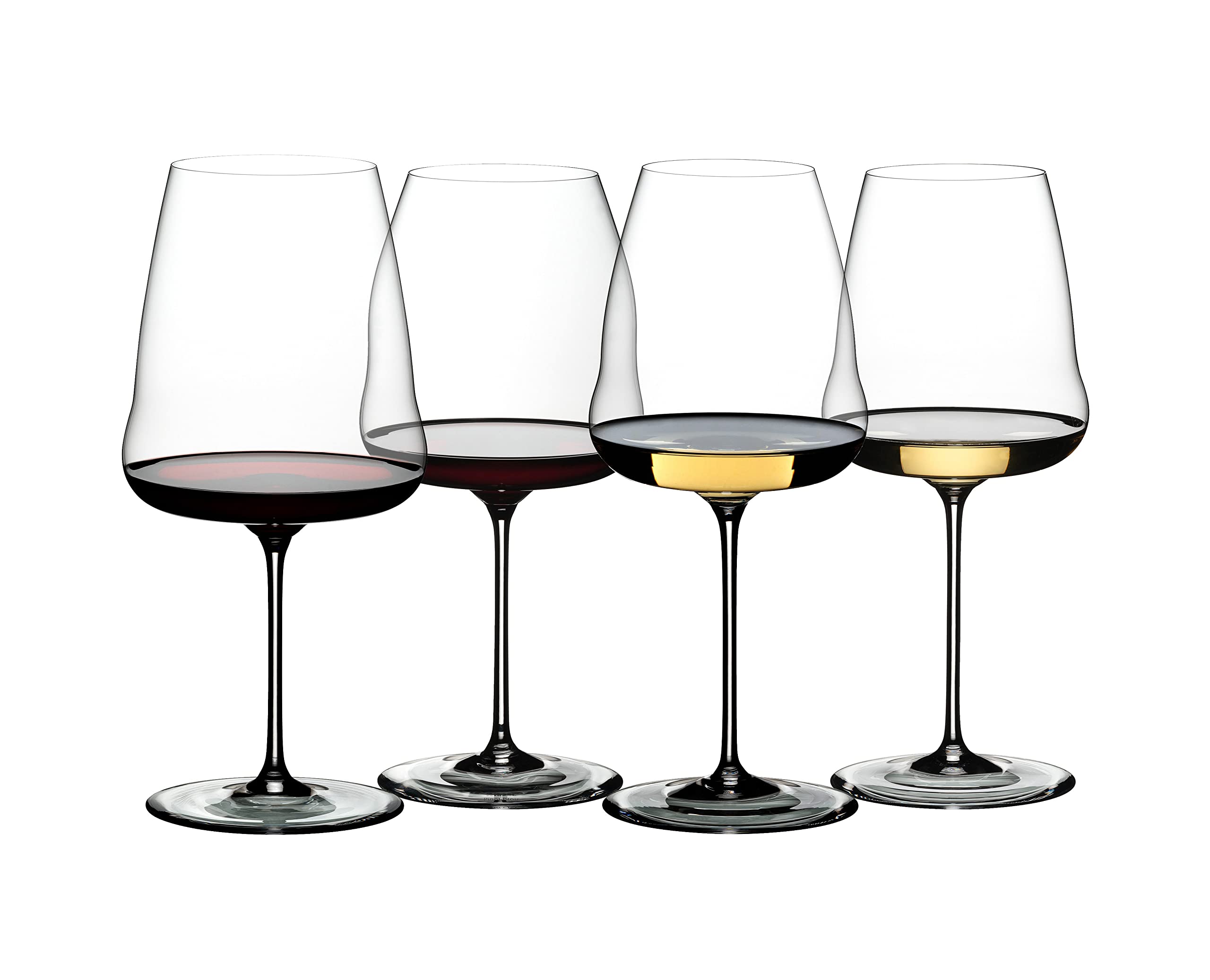 Riedel Winewings Tasting Set - Premium Crystal Wine Glasses for Red & White Wine Tasting - Perfect for Wine Enthusiasts, Sommeliers & Home Entertaining