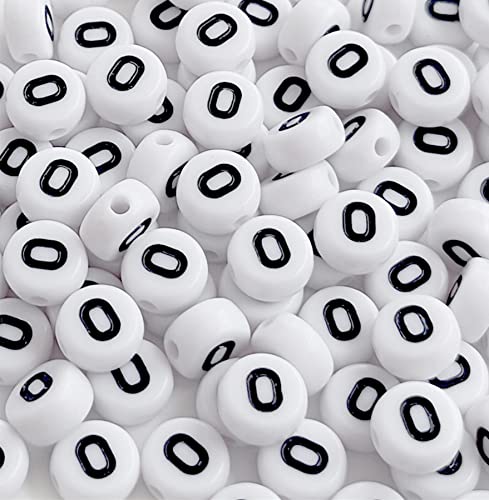 0Flat Round-Vowel O-100PCS