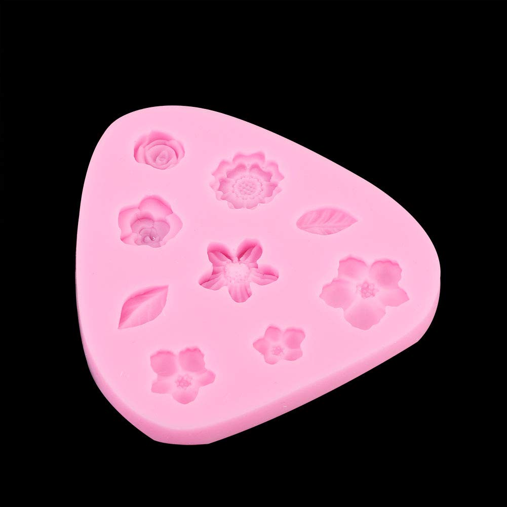 Premium Silicone Flower Cake Mold - DIY Baking Fondant Cupcake & Mooncake Maker for Birthdays, Weddings, and Party Decorations