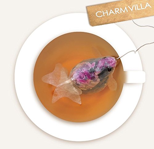 Premium Taiwan Ruby Black Tea - 12 Golden Fish Tea Bags from Charm Villa | Authentic Taiwanese Tea for Afternoon Tea & Gift Giving