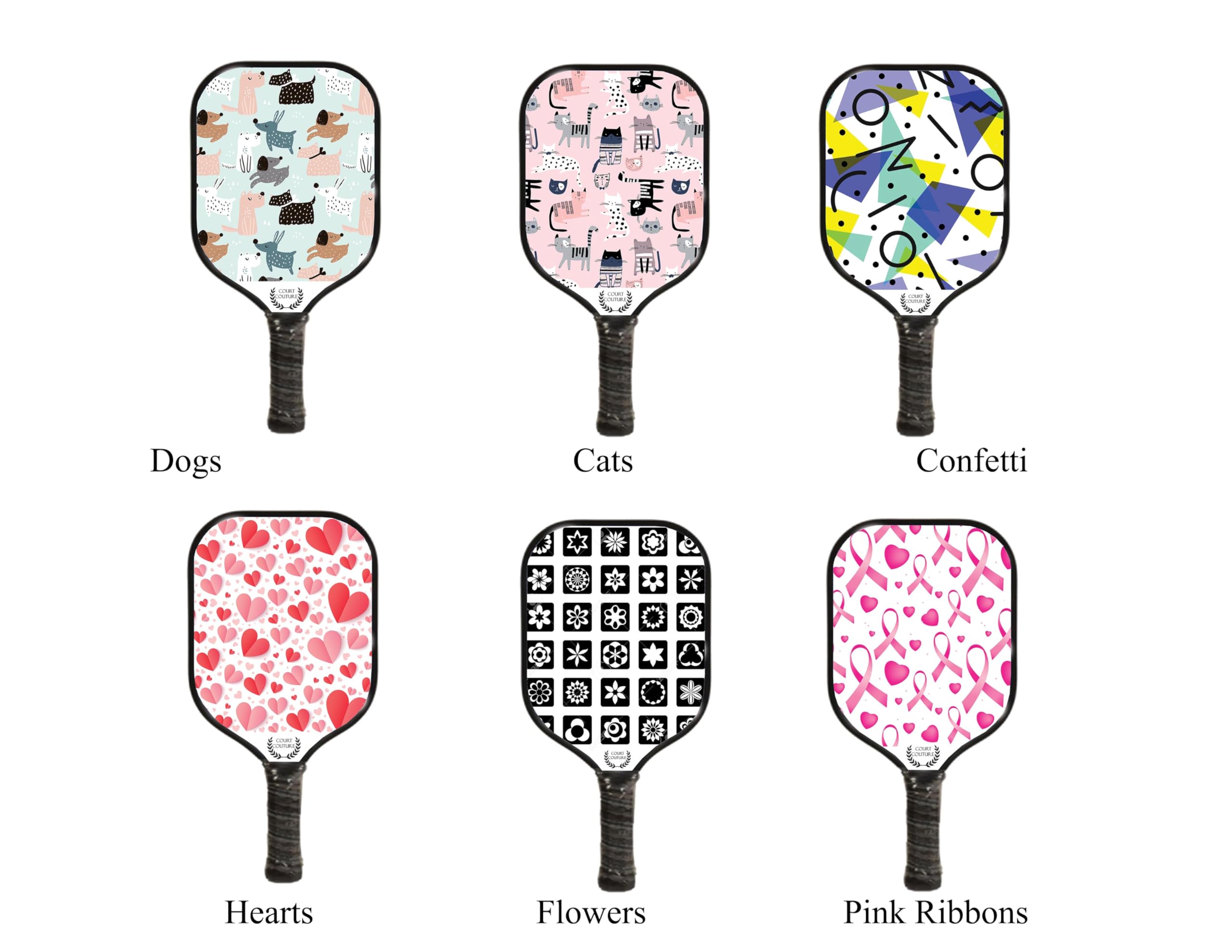 Premium Fiori Pickleball Paddle for Women - Lightweight Carbon Fiber Design with Cushion Grip | Perfect for Outdoor & Indoor Play, Tournaments, and Recreational Games