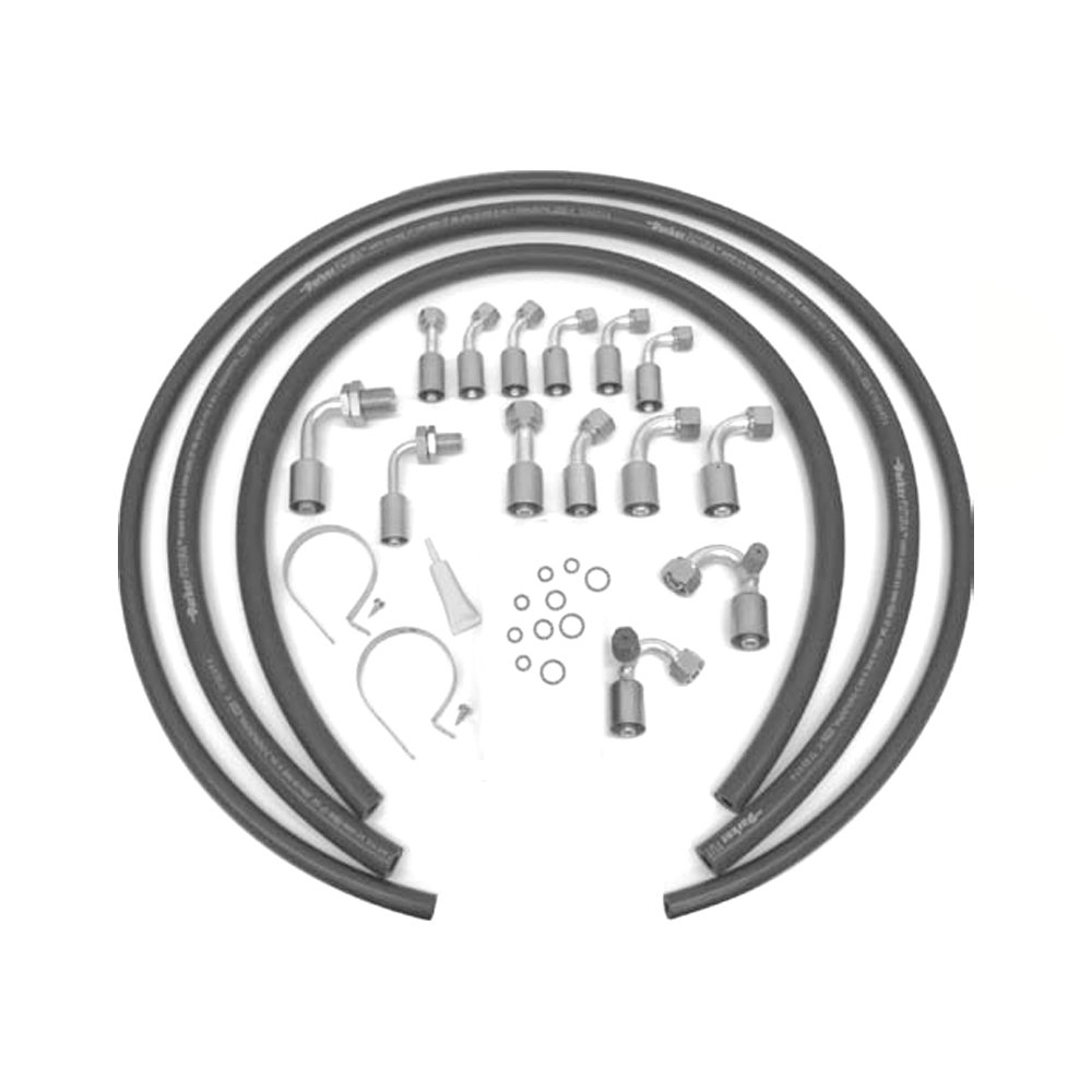 Vintage Air 31703-VBD Universal A/C Hose Kit for Classic Cars - Perfect for Cooling System Upgrades & Restoration Projects