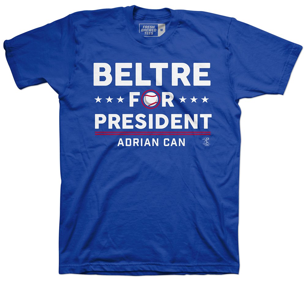 MLB for President T-Shirt - Fresh Brewed Tees Official Licensed Baseball Fan Apparel - Perfect for Game Day, Political Humor & Sports Enthusiasts