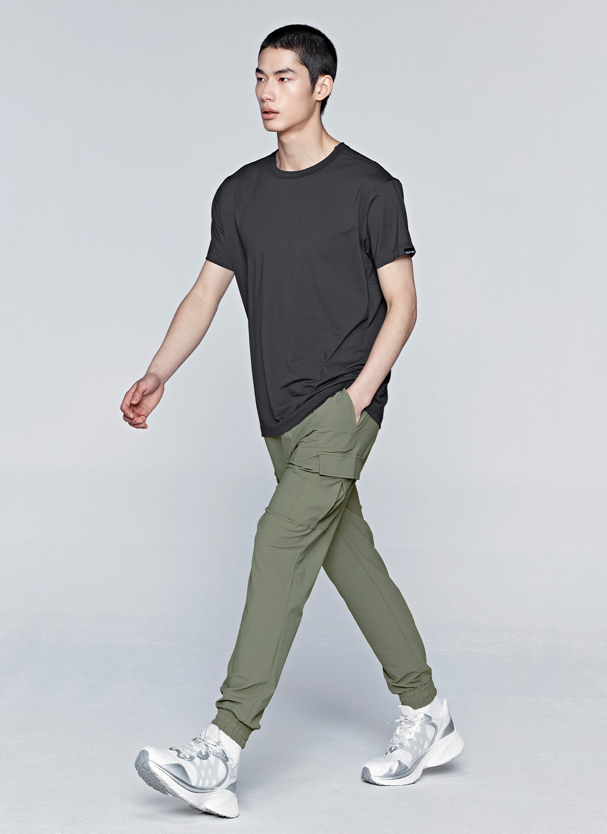 Comfortable Cargo Joggers for Men - Stretchable Workout Pants with Pockets | Perfect for Running, Gym, Travel & Casual Wear