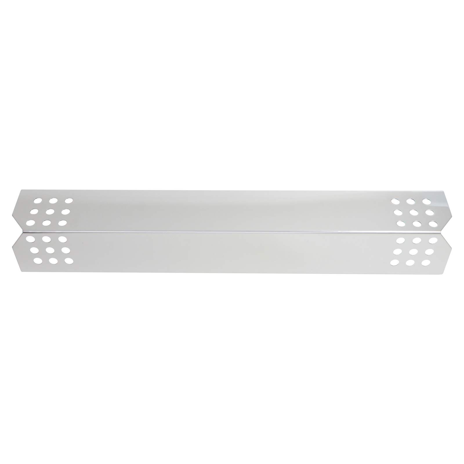 5-Piece BBQ Grill Heat Shield Plate Tent, 5 Tube Burners & 3 Cooking Grates Replacement Kit - Compatible with Kitchenaid 720-0826 - Stainless Steel Flavorizer Bars (16 1/8