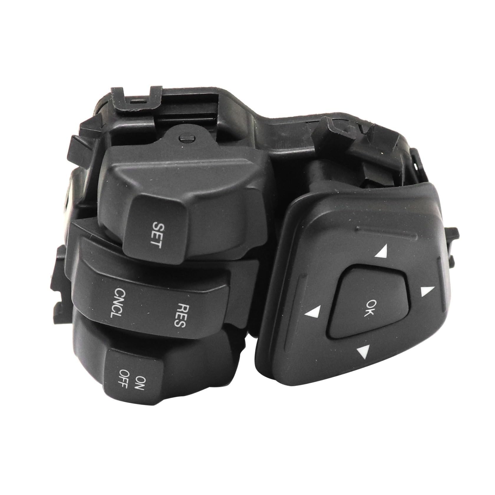 FZJDSD 1PC Car Steering Wheel Switch Compatible with Ford Edge Explorer Flex 2011-2019 - Replacement for BT4T9E740AFW - Easy Installation for Enhanced Driving Control & Convenience