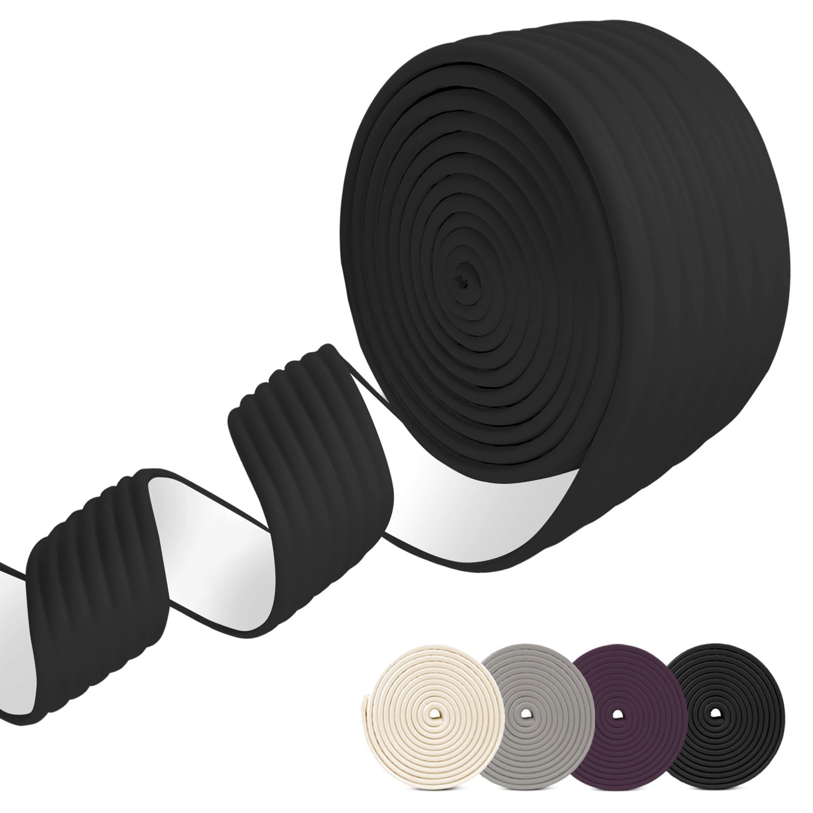 3 in Pipe Insulation Tape - Weather Resistant Foam Tape for Outdoor Water Pipes - Black Pipe Wrap Insulation (3in x 13ft) - Prevent Freezing & Protect Pipes in Winter - Perfect for Home, RV & Plumbing Projects