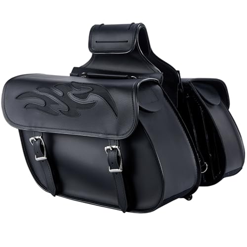 Black 26L & Flame Pattern