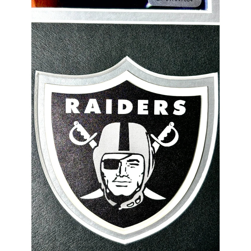Howie Long Autographed Oakland Raiders 16x20 Framed Photo with COA - Signed Memorabilia for Football Fans & Man Cave Decor